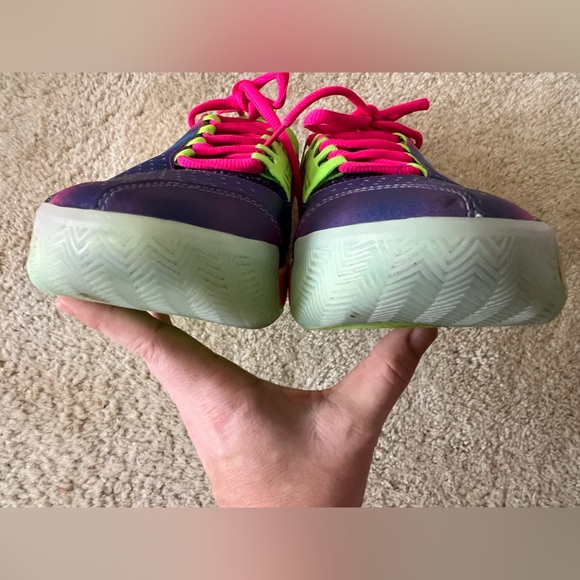 Adidas Determination DON Issue 5 Neon Multicolor Sneakers EUC - Picture 5 of 10